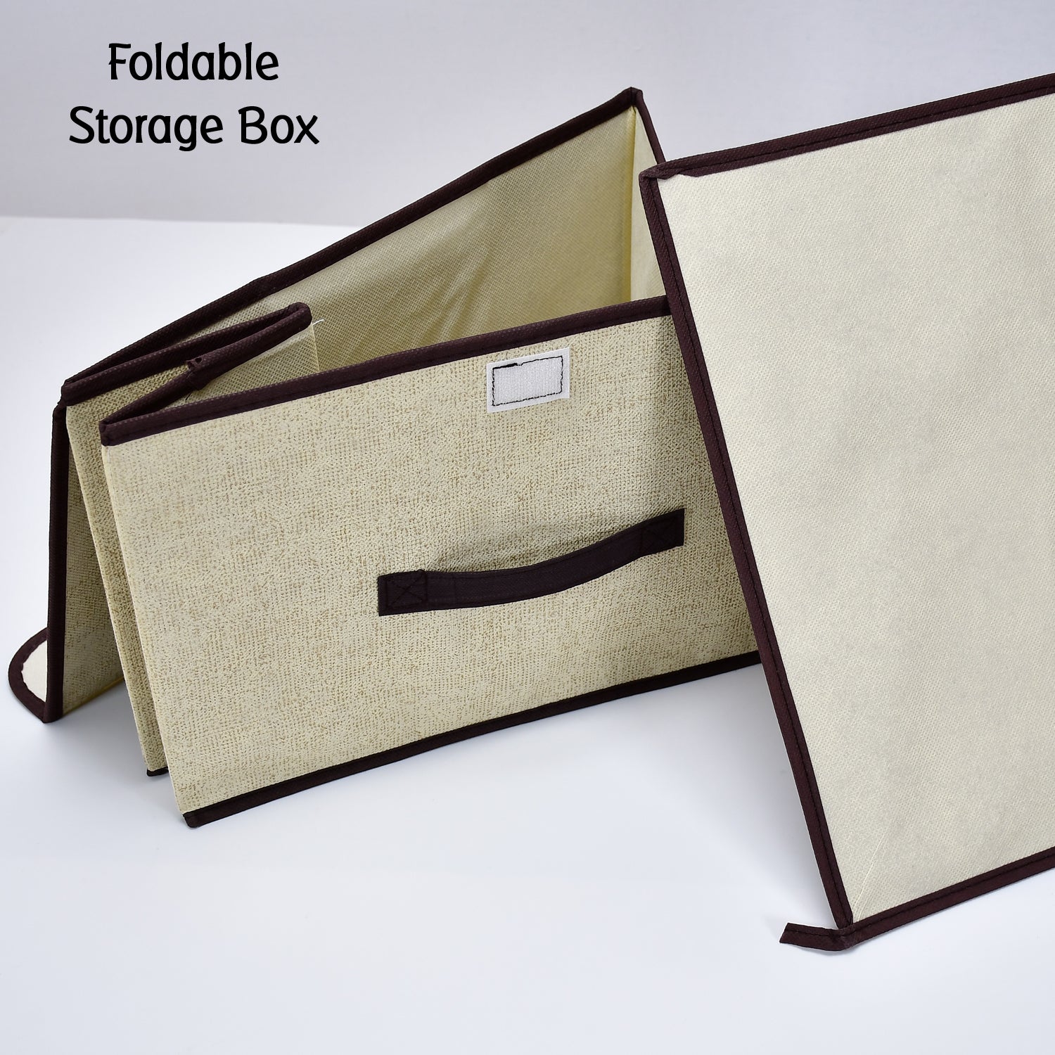 6470a Foldable Storage Box with Lid and Handles, Cotton and Linen Storage Bins and Baskets Organizer for Nursery, Closet, Bedroom, Home DeoDap 6470a Foldable Storage Box with Lid and Handles, Cotton and Linen Storage Bins and Baskets Organizer for Nursery, Closet, Bedroom, Home DeoDap